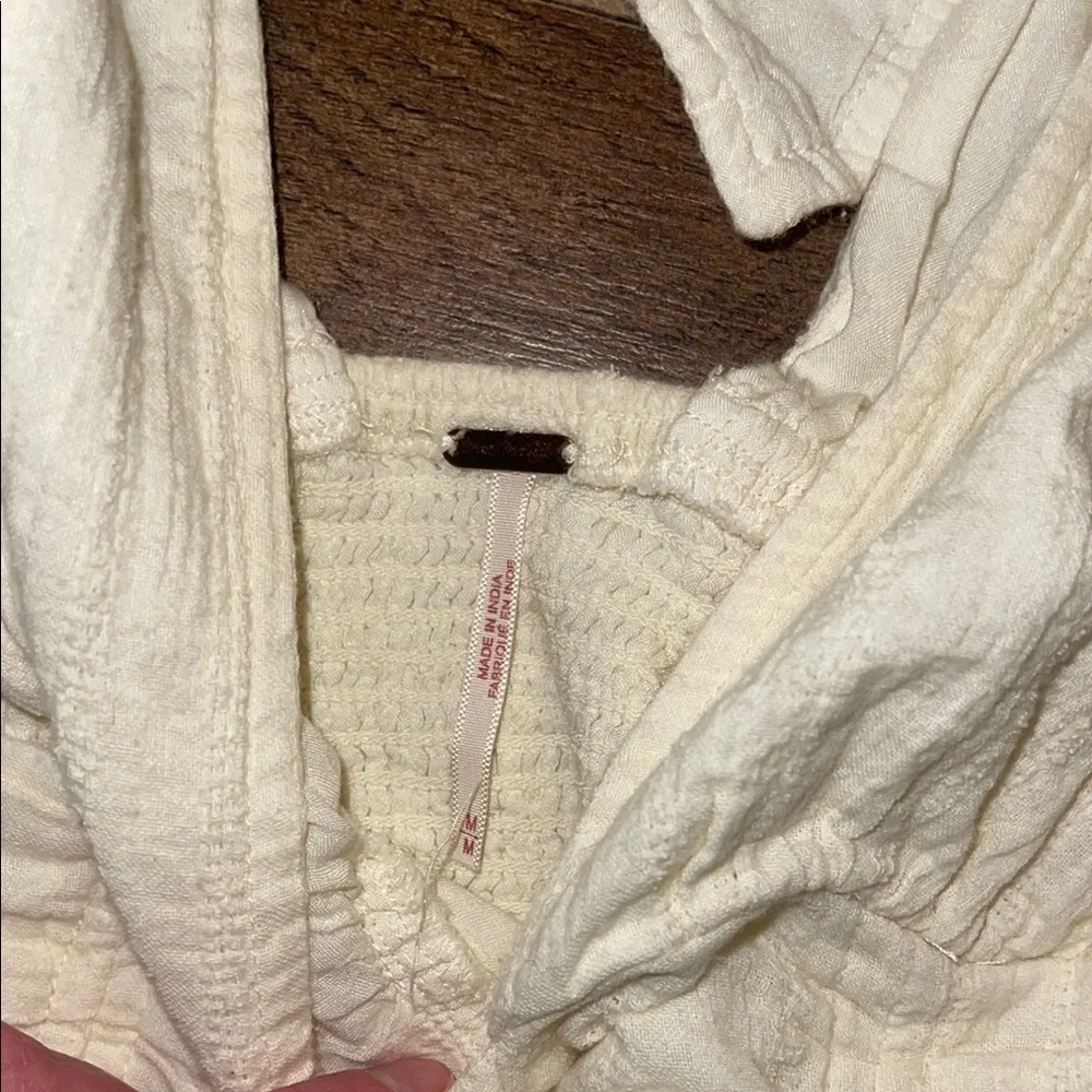 Free People ruched Sleeveless Top size M - Picture 2 of 3